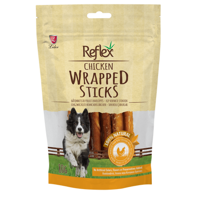 Reflex Tavuk Parçalı Çubuk 80gr Köpek Ödül Maması