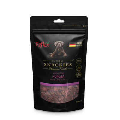 Reflex Snackies Kuzu Etli Küpler Yetişkin Köpek Ödülü 80gr