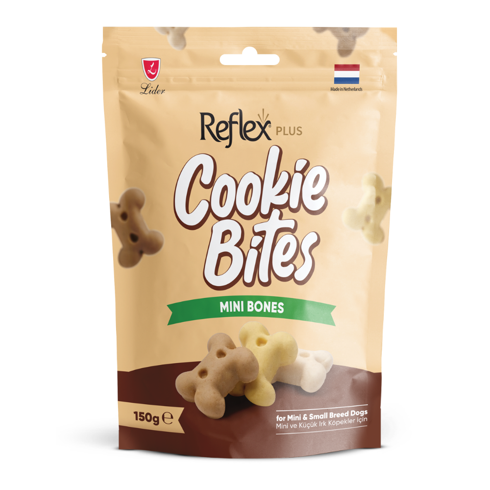 Reflex Plus Mını Bones Mini Ve Küçük Irk Yetişkin Köpek Ödül Maması 150 G