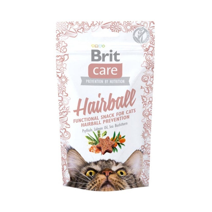 Brit Care Snack Hairball Ördekli Kedi Ödülü 50gr