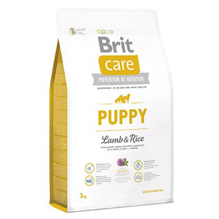 Brit Care All Breed Kuzu Etli Pirinçli Yavru Köpek Maması 3 Kg