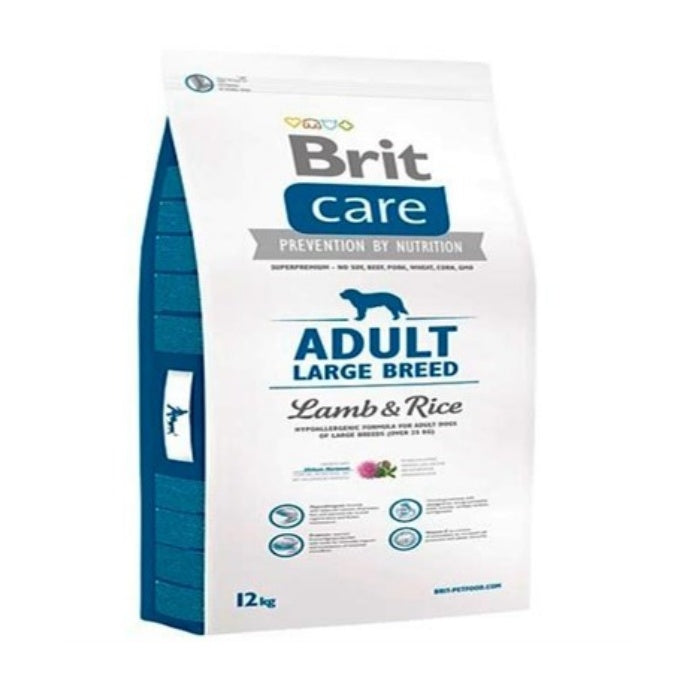 BRIT CARE ADULT LARGE BREED LAMB & RICE 3 KG