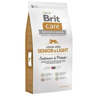 Brit Care Light Tahılsız Somonlu Patatesli Yaşlı Köpek Maması 12 Kg