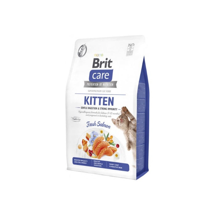 Brit Care Hipoalerjenik Kitten Tahılsız Somonlu Yavru Kedi Maması 2 Kg