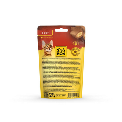 Delibon Bisküvi Kedi Ödül Maması Sığır Etli 60gr
