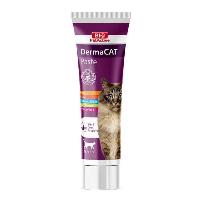 Bio Pet Active Dermacat Paste 100ml (Kedi Vitamin Pastası)