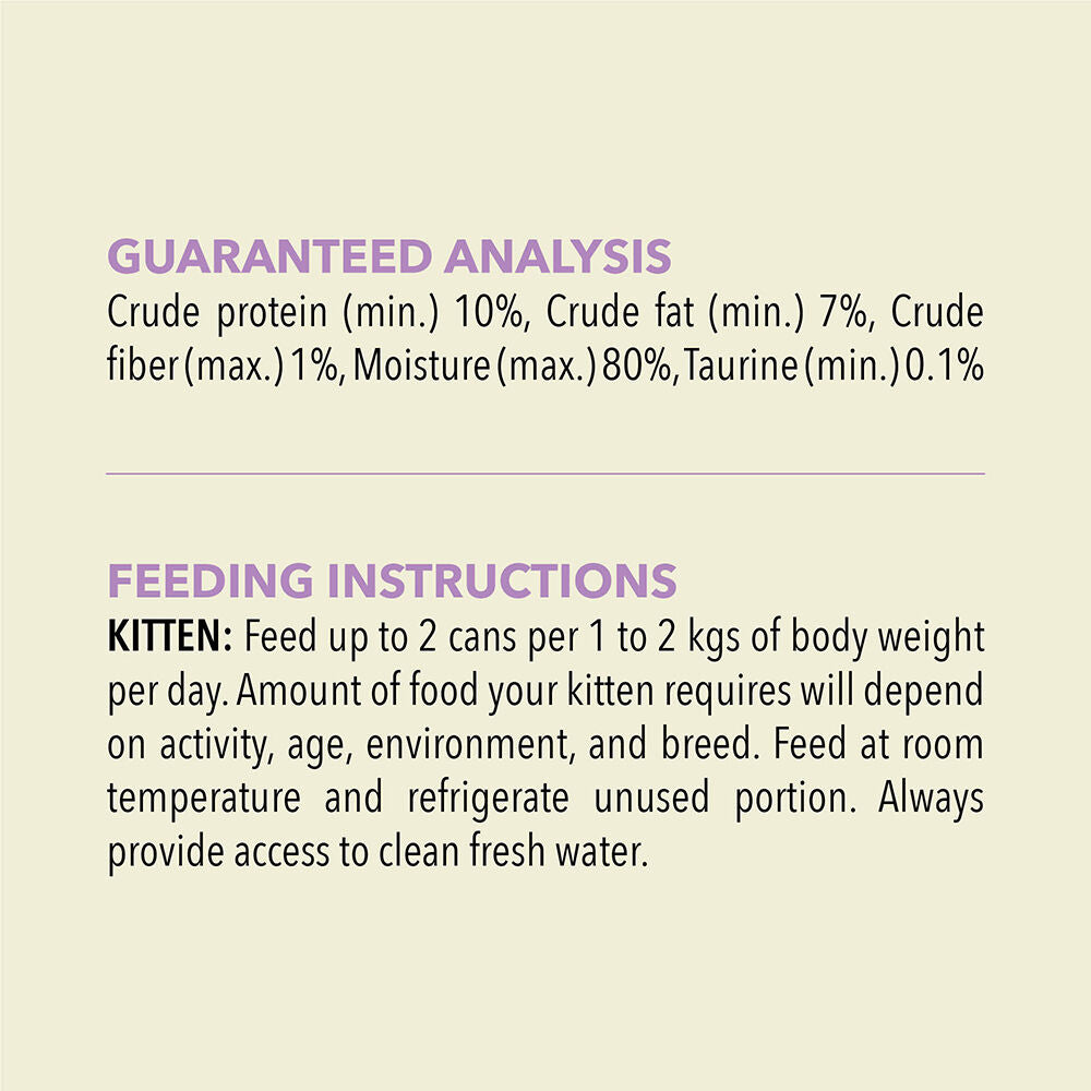 Acana Premium Pate (Ezme) Tavuklu ve Balıklı Yavru Kedi Konservesi 85gr