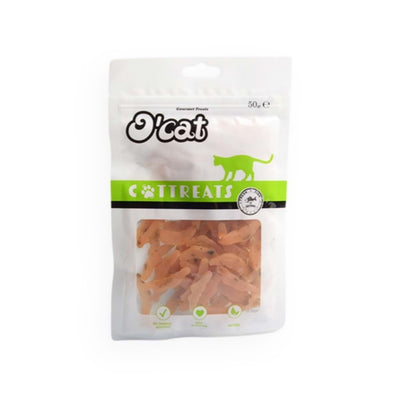 O'Cat Tavuk ve Brokoli Cips Kedi Ödülü 50Gr