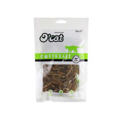O'Cat Tavuk ve Yosunlu Mini Çubuk Kedi Ödülü 50Gr