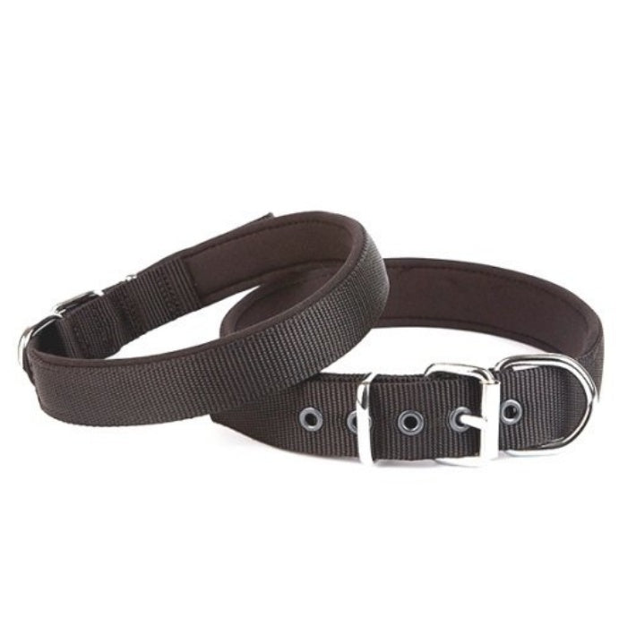 Doggie Konfor Dokuma Boyun Tasması Siyah 2,5X42-50Cm