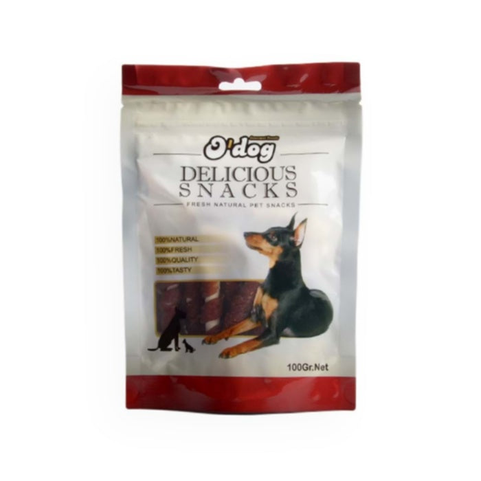 O'Dog Dana Etli Sargılı Kemik Köpek Ödülü 100Gr