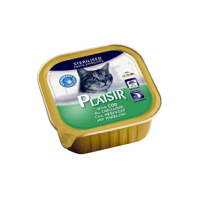 Plaisir Pate Sterilised Cod 100 Gr