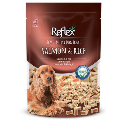 Reflex Semi Mois Somonlu Kalpli Köpek Ödül Maması 150gr