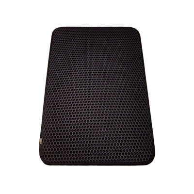 Cattie Altıgen Model Kum Toplayıcı Fonksiyonel Kedi Paspası Siyah 37X50Cm