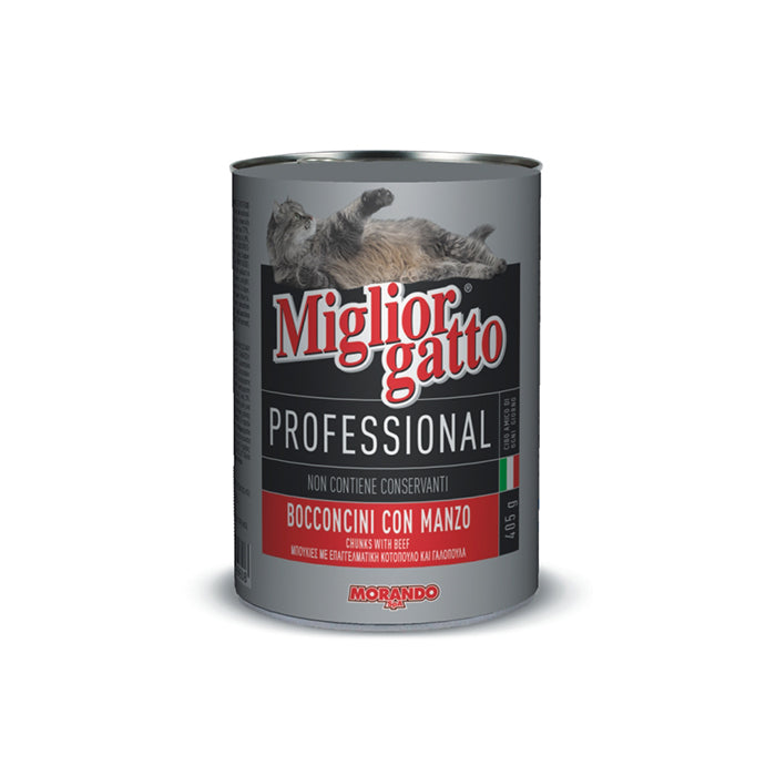 Morando Biftekli Kedi Konservesi 405gr.