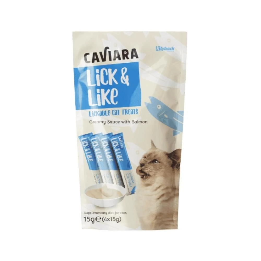 Caviara Somonlu Sıvı Ödül Maması 4x15gr