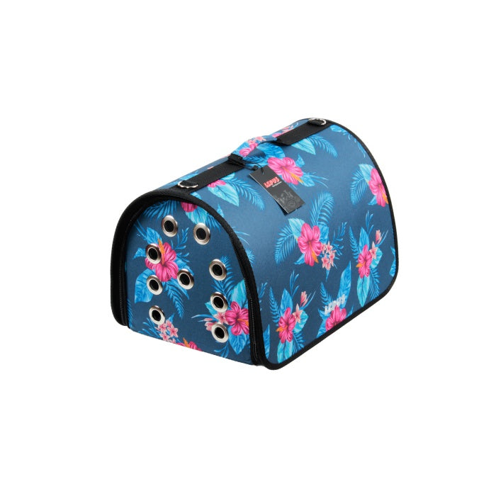 Lepus Fly Bag Taşıma Çantası Lacivert Çiçek