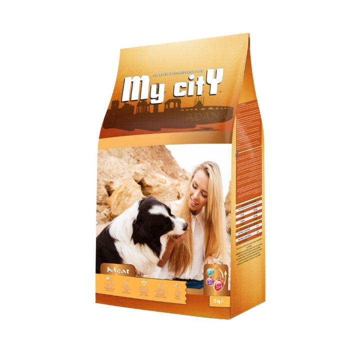 MyCity Biftekli Yetişkin Köpek Maması 15 Kg