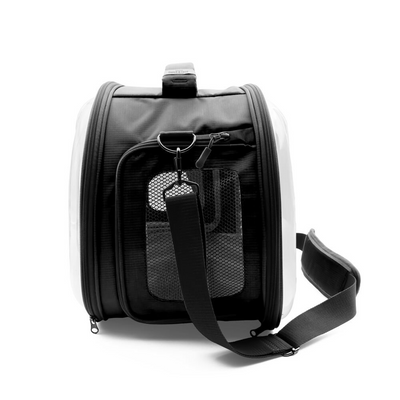 Doggie&Cattie Panaromik Askılı Taşıma Çantası Siyah 30x45x35Cm