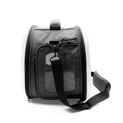 Doggie&Cattie Panaromik Askılı Taşıma Çantası Gri 30x45x35Cm