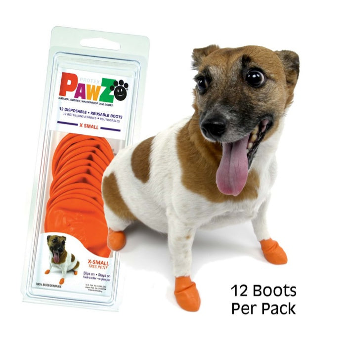 Pawz Turuncu Xsmall Köpek Galoşu