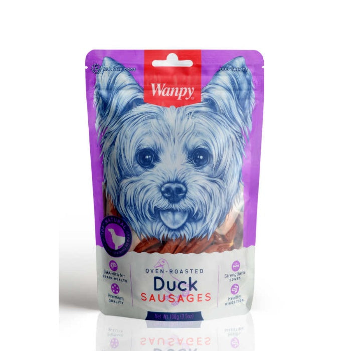 Wanpy Ördek Etli Sosis 100gr Köpek Ödülü