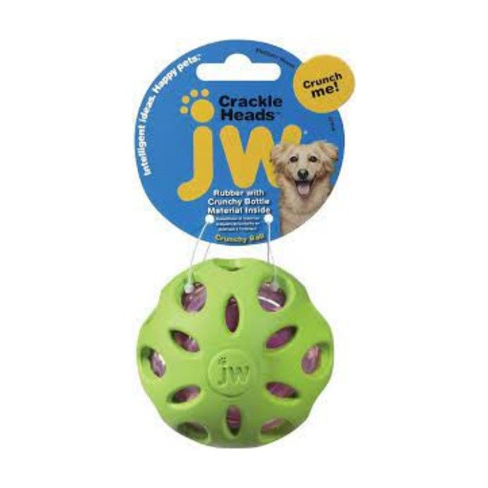 Jw Crackle Heads Crackle Ball Köpek Oyuncağı Medium