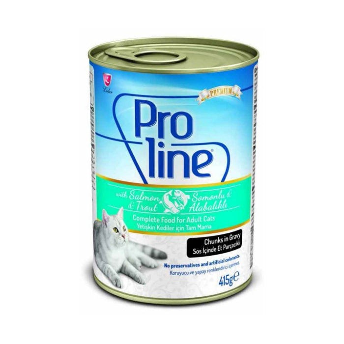Proline Somon&Alabalık Kedi Konservesi 415gr