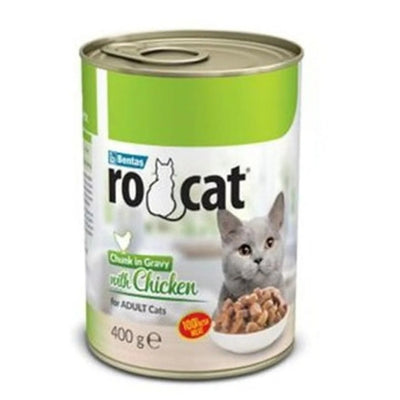 Rocat Tavuklu Yetişkin Kedi Konservesi 400gr