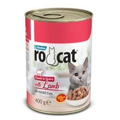 Rocat Kuzulu Yetişkin Kedi Konservesi 400gr