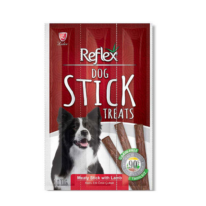 Reflex Kuzu Etli Köpek Ödül Çubuğu 11gr 3 Adet