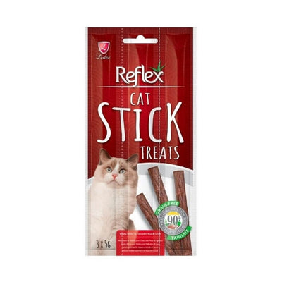 Reflex Biftek&Kuzu Kedi Ödül Çubuğu 5gr 3 Adet
