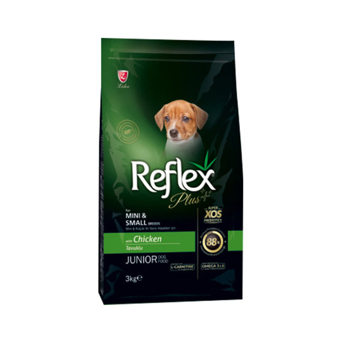 Reflex Plus Junior Tavuklu 3 Kg Mini-Small Breed Yavru Kuru Köpek Maması