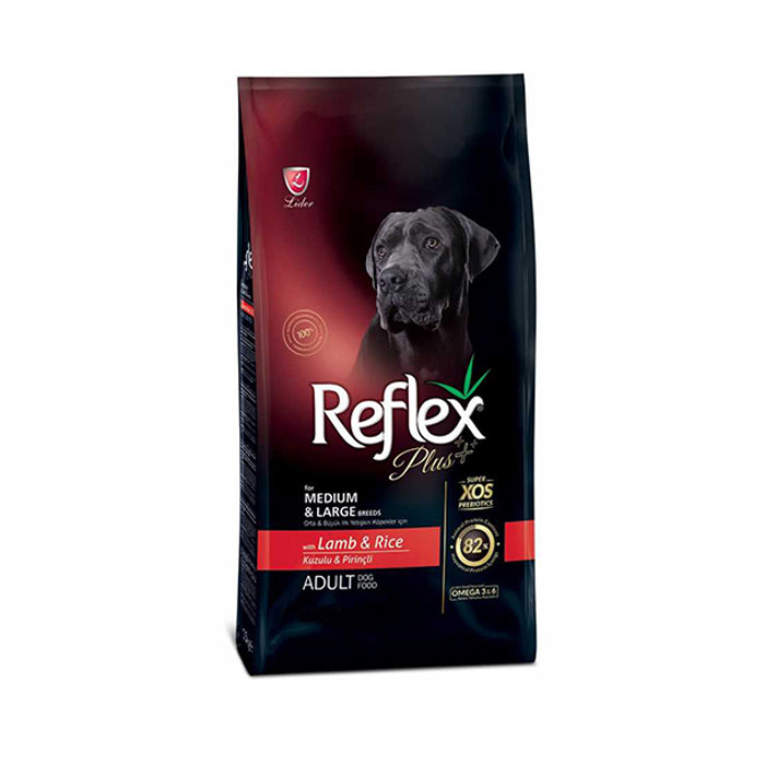 Reflex Plus Kuzulu 3 Kg Medium&Large Breed Yetişkin Kuru Köpek Maması