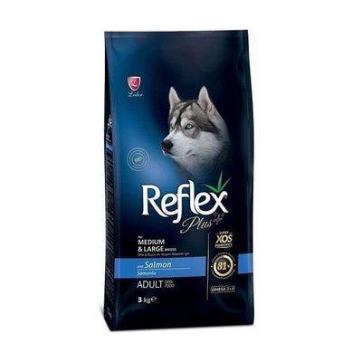 Reflex Plus Somonlu 3 Kg Medium&Large Breed Yetişkin Kuru Köpek Maması