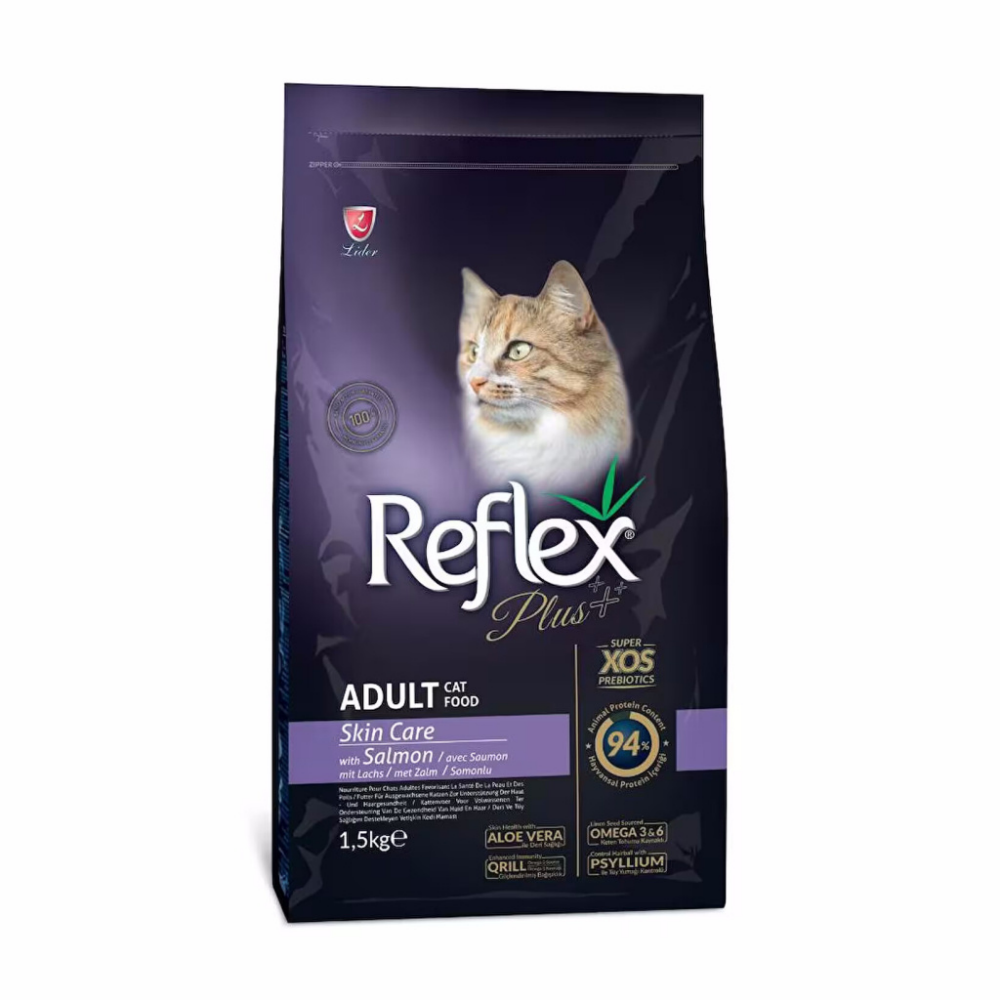 Reflex Plus Somon Skin Care 1.5 Kg Kedi Maması