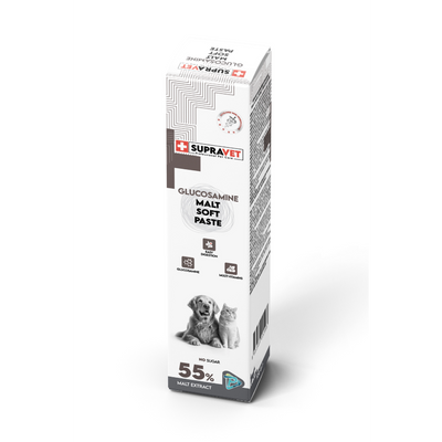 SupraVet Glucosamine Kedi ve Köpek Eklem ve Kas Destekleyici Malt Paste 100 gr
