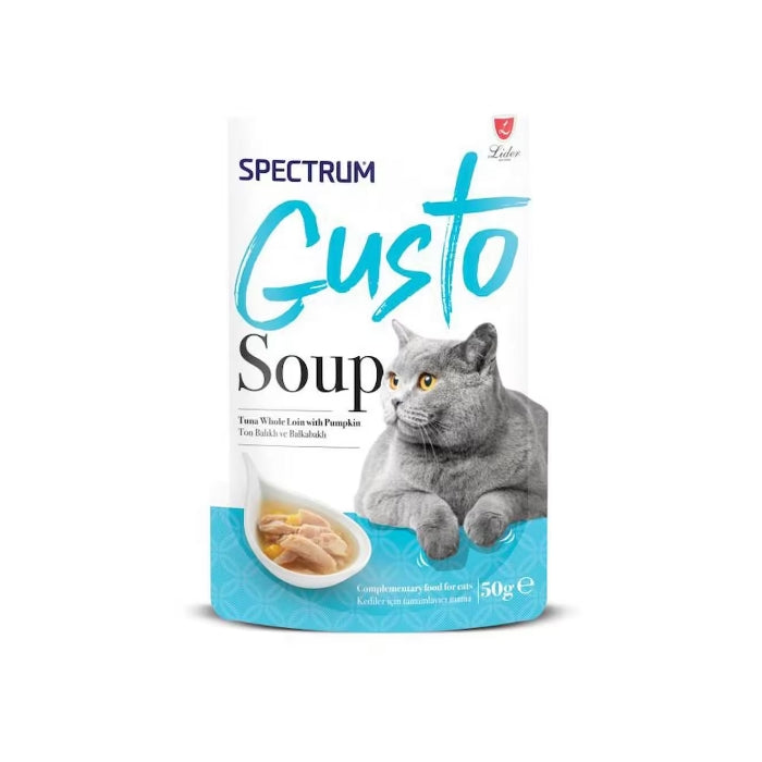 Spectrum Gusto Ton Balıklı ve Balkabaklı Kedi Çorbası 50gr