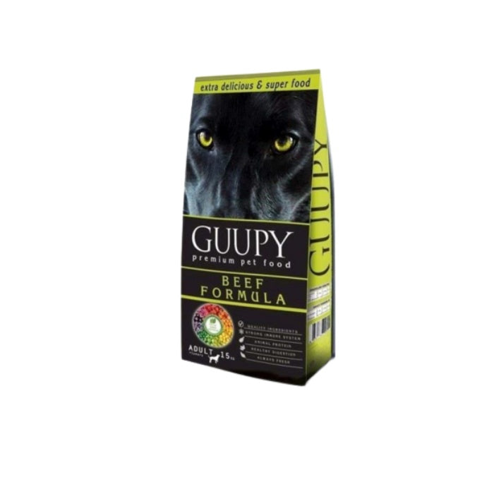 Guupy Biftekli Yetişkin Köpek Maması 15 Kg
