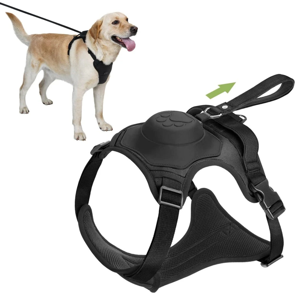 Buddy&Co Ultra Seri Otomatik Göğüs Tasması L Siyah