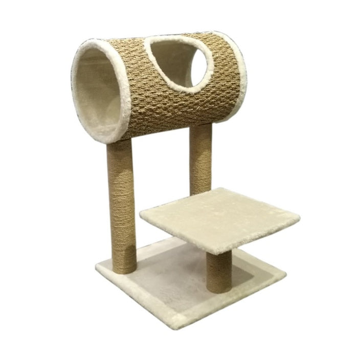 Zampa Tek Katlı Yuvalı Kedi Tırmalama 40*40*69cm