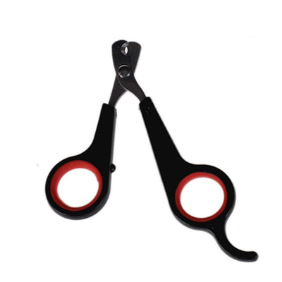 Zampa Kedi ve Köpek Tırnak Kesme Makası 12x6cm, Kırmızı Siyah