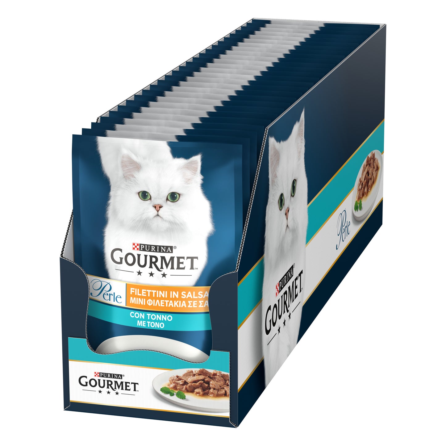 Gourmet Perle Izgara Ton Balıklı Yaş Kedi Maması 85gr