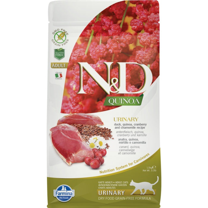 N&D Kinoa Urinary Ördek 1.5 Kg Kedi Maması