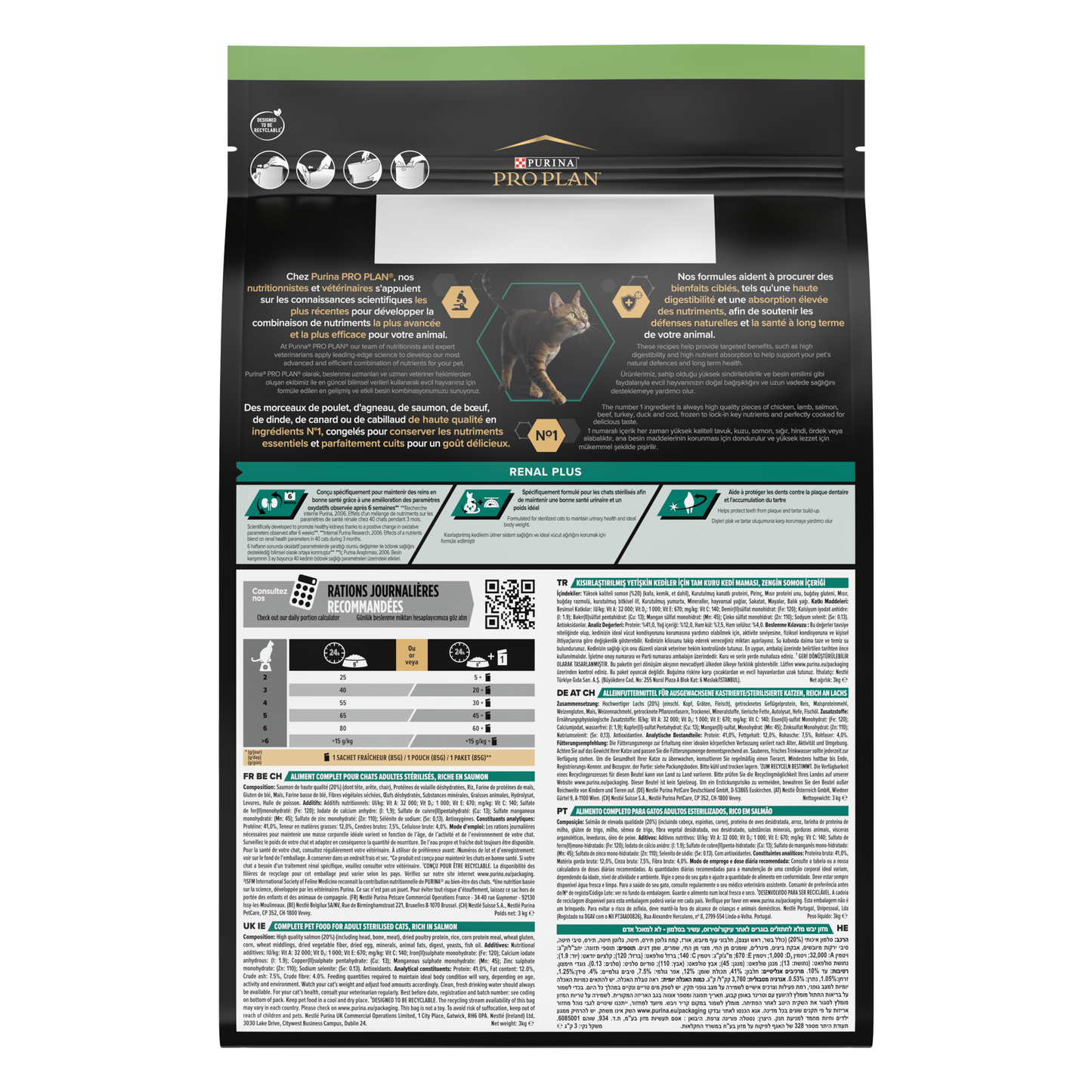 Pro Plan Sterilised Somonlu 3 Kg Kısırlaştırılmış Kuru Kedi Maması