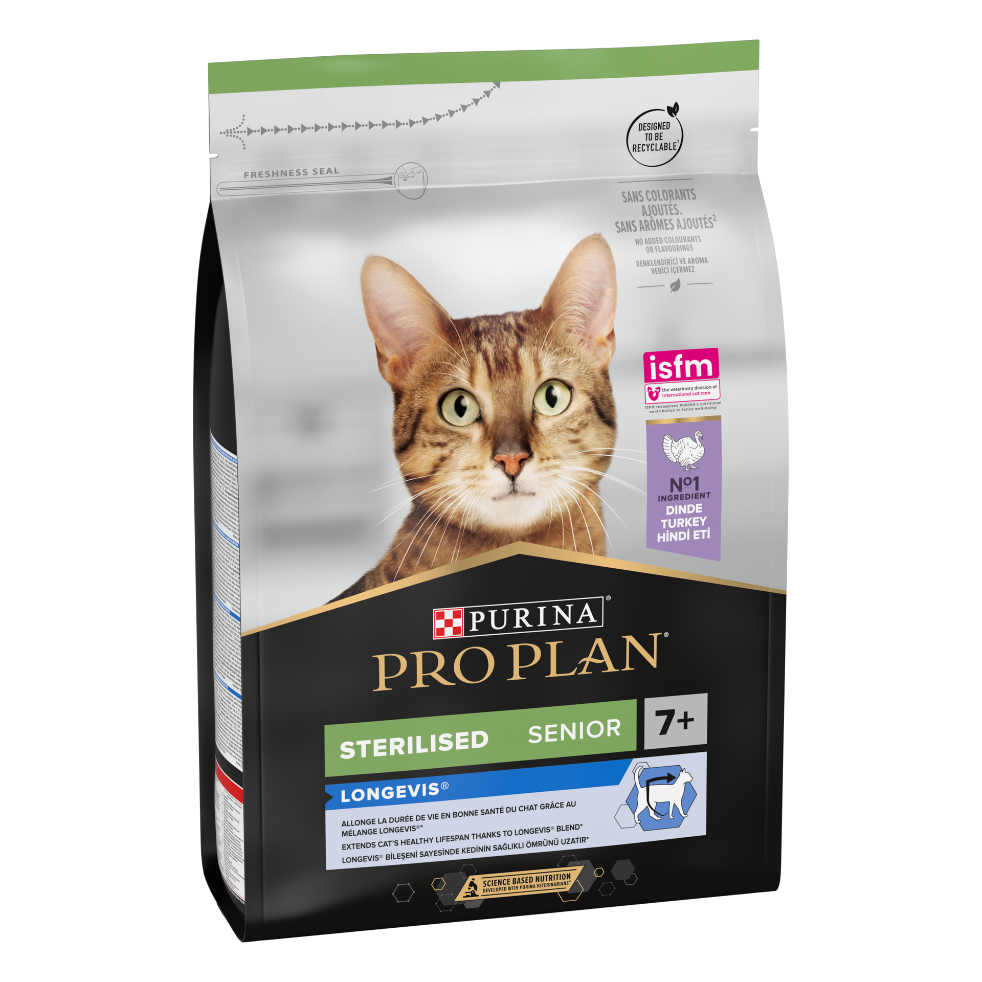 Pro Plan Sterilised Hindi Tavuk Senior+7 3 Kg Kısırlaştırılmış Yaşlı Kuru Kedi Maması