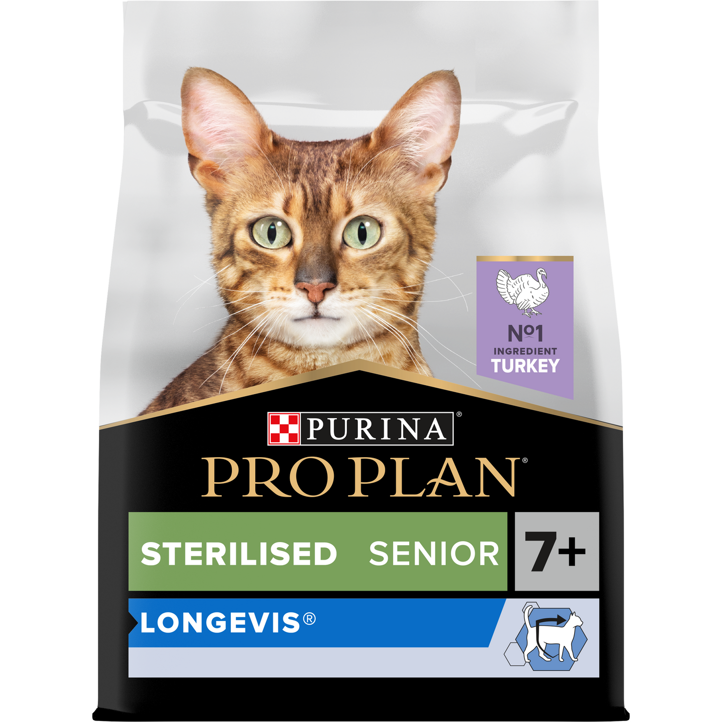 Pro Plan Sterilised Hindi Tavuk Senior+7 3 Kg Kısırlaştırılmış Yaşlı Kuru Kedi Maması