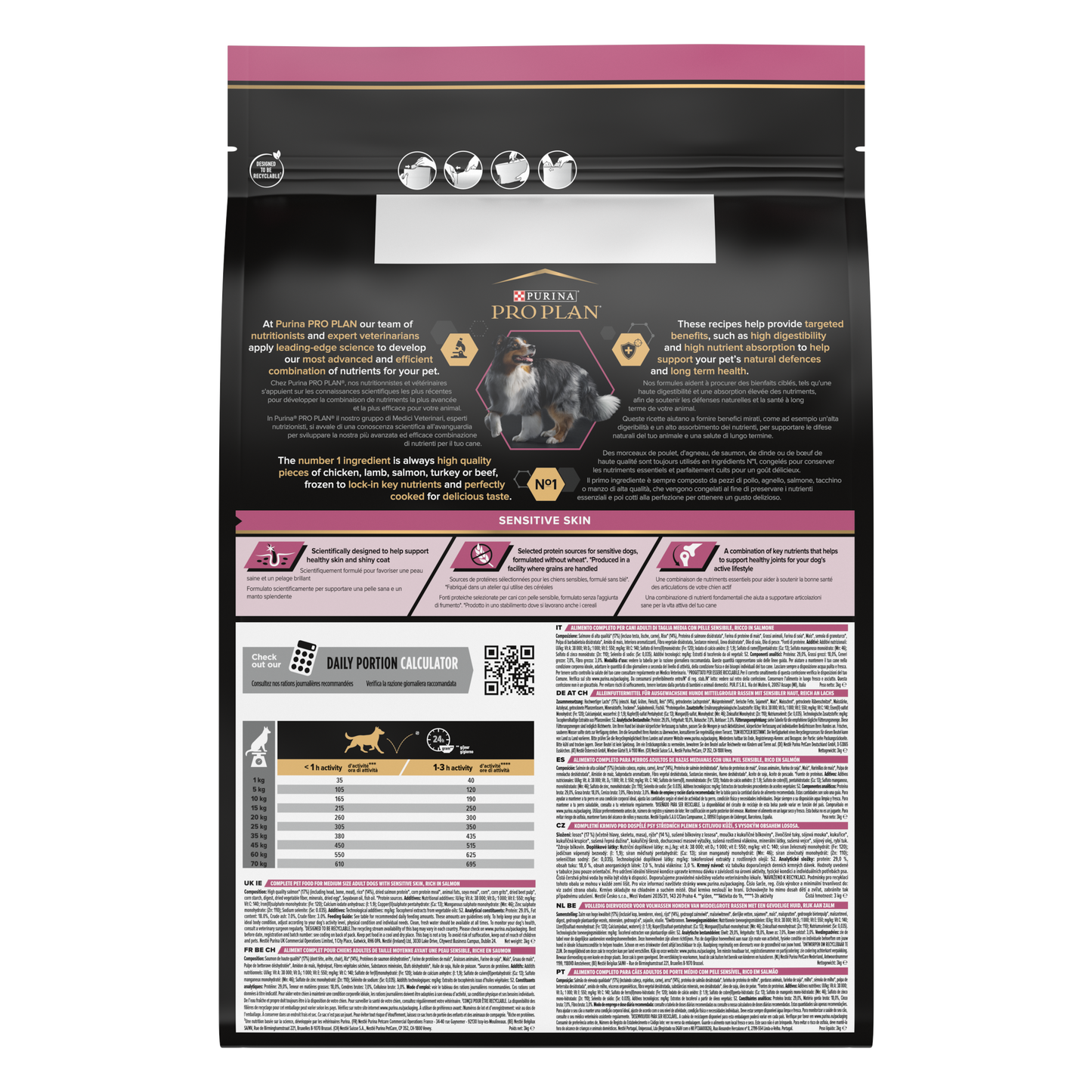 Pro Plan Somonlu 3 Kg Medium Yetişkin Kuru Köpek Maması