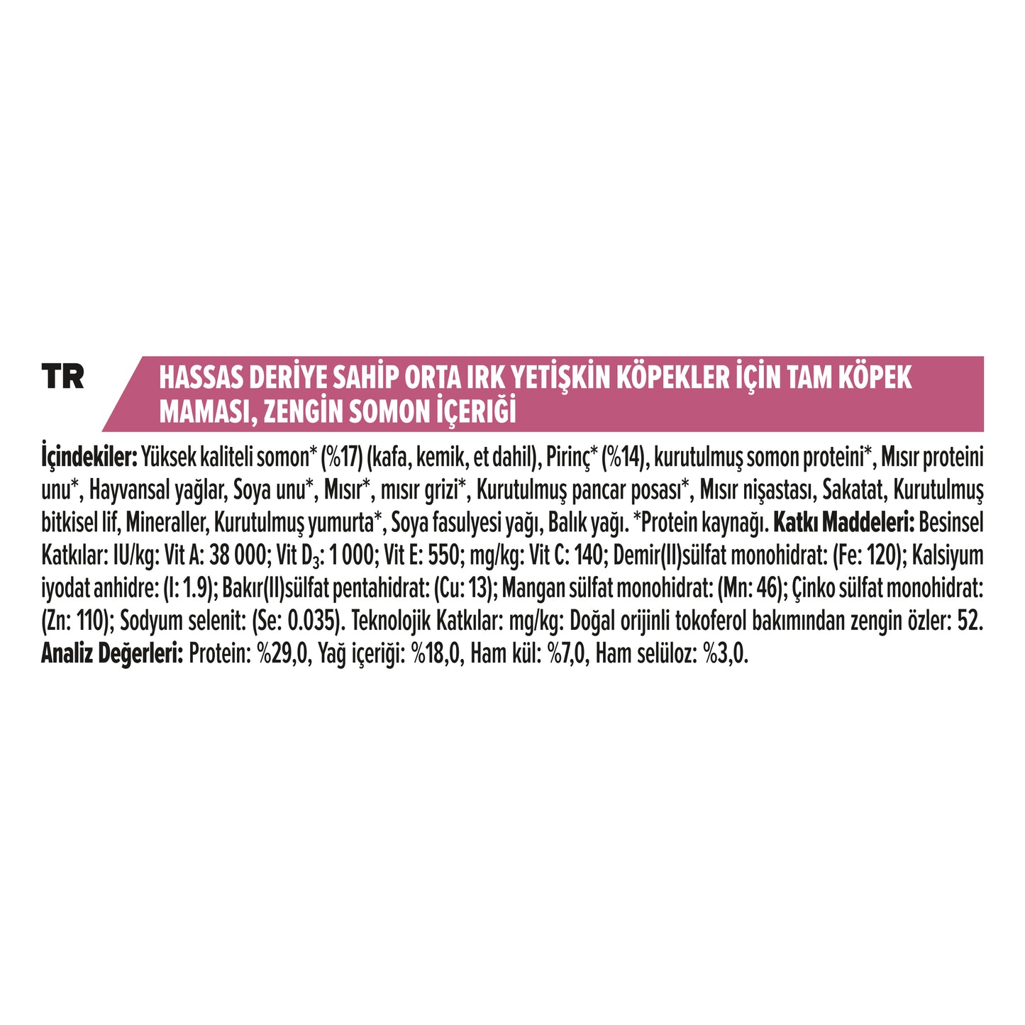 Pro Plan Somonlu 14 Kg Medium Yetişkin Kuru Köpek Maması