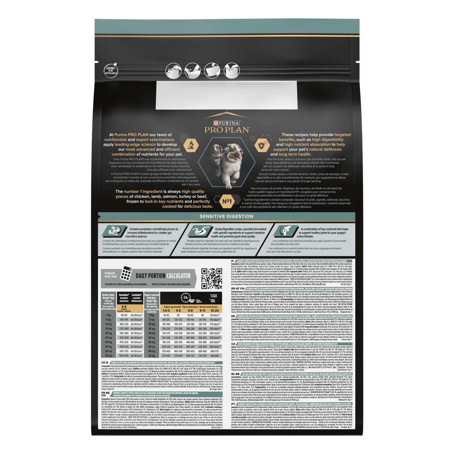 Pro Plan Puppy Kuzu Etli 3 Kg Medium Yavru Kuru Köpek Maması